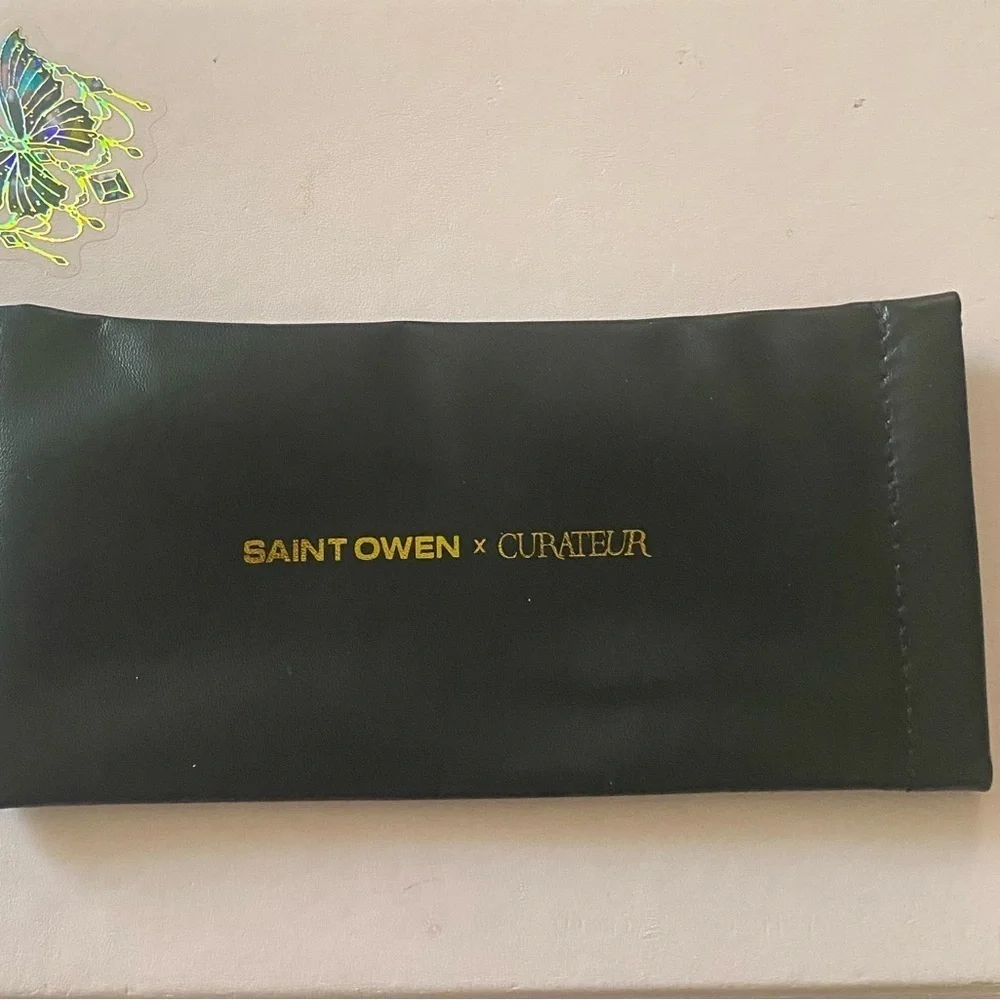 NWT-SAINT OWEN CURATEUR-TORTOISE SHELL SUNGLASSES